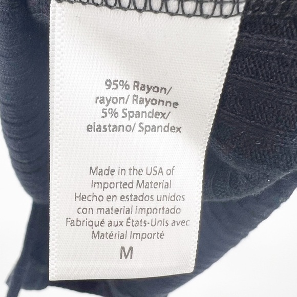 ✅ Beyond Yoga No Stress Dress BLACK SIZE MEDIUM LONG SLEEVE - Picture 6 of 8